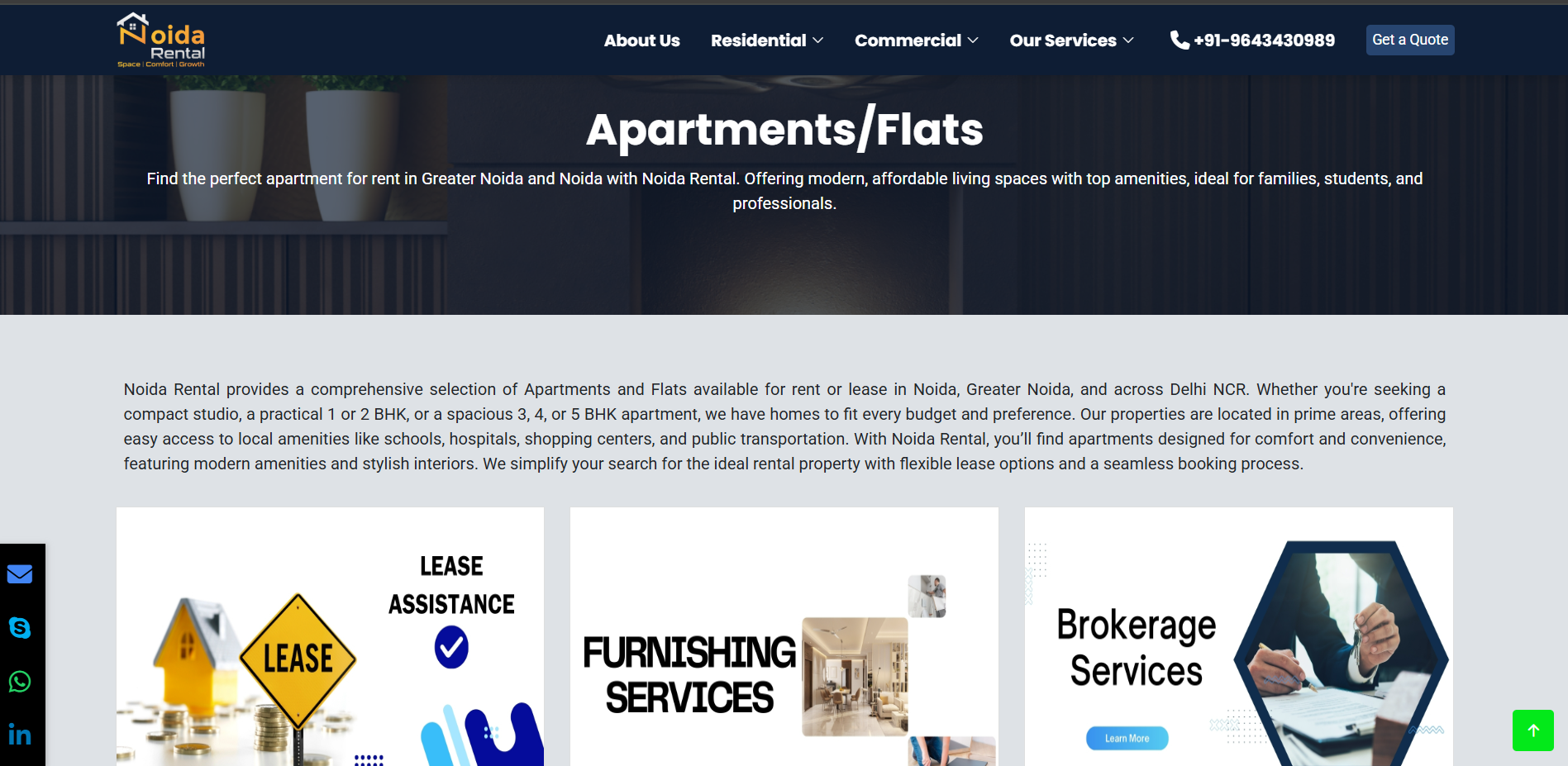 Noida Rental – Rental, Leasing & Property Management Platform by World Web Robotics