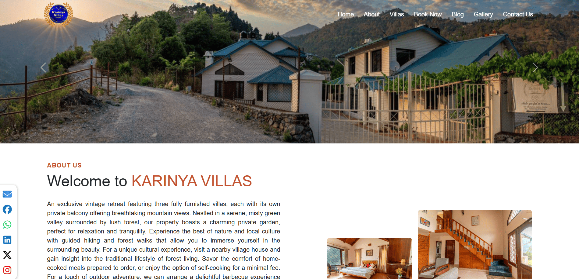Karinya Villas – 1BHK, 2BHK & 3BHK Villas in Nainital by World Web Robotics